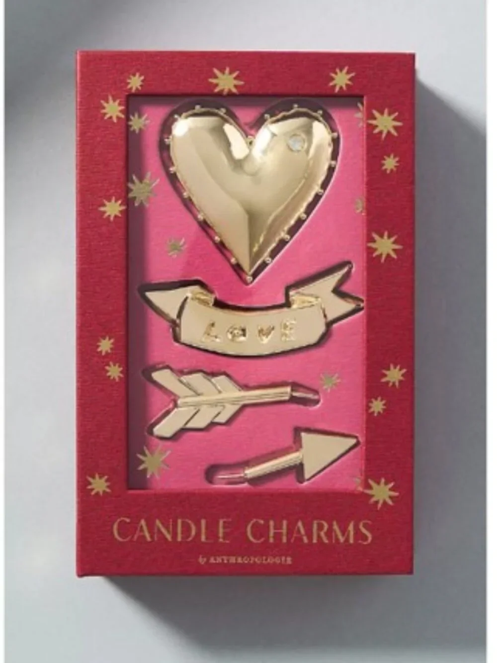 Anthropologie Heart Candle Charm – NWT